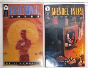 Grendel Tales Lot 2 #Choices 2, Four Devils One Hell 2 1993 Dark Horse Comics