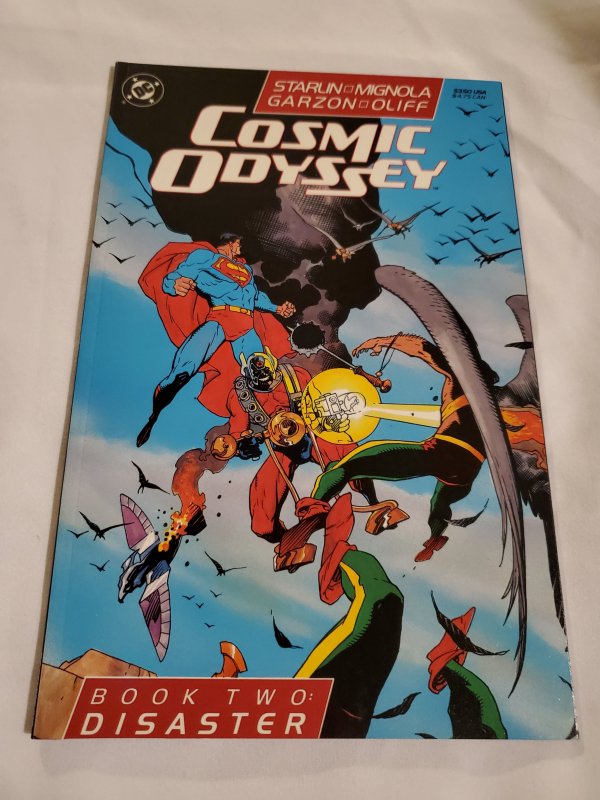 Cosmic Odyssey 2 Near Mint Cover art by Mike Mignola