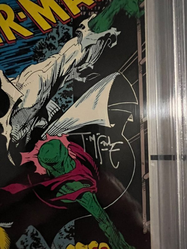 Spider-man 2 CBCS 9.6 Verified signature Todd McFarlane 1990 Marvel Like CGC PGX