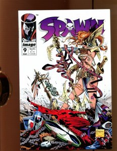 Spawn #9 - Todd McFarlane Art! (8.5) 1993