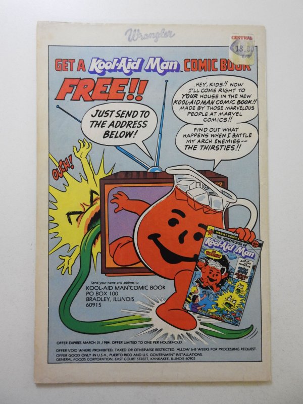 Marvel Team-Up #131 (1983) VG Condition sticker and stamp bc