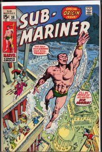 Sub-Mariner #38 (1971) Namor the Sub-Mariner