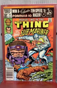 Marvel Two-in-One #81 (1981)