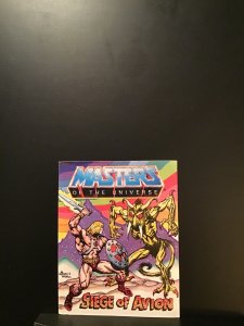 Masters of the Universe mini comic siege of avion
