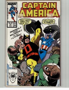 Captain America #328 (1987) Captain America [Key Issue]