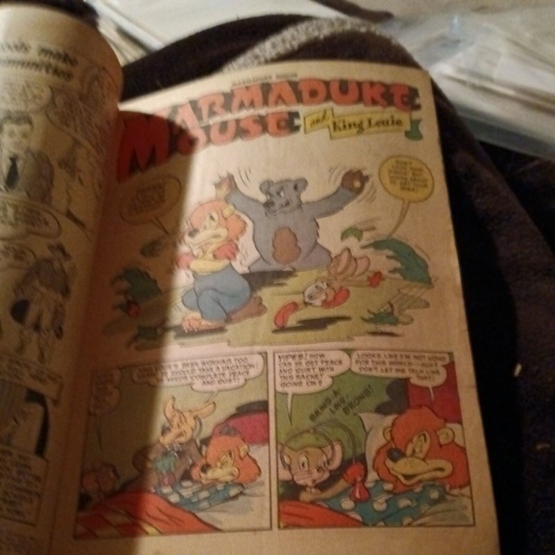 Marmaduke Mouse #20 quality comics 1950 Golden Age Funny Animals cartoon precode
