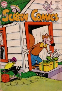 REAL SCREEN COMICS #126 FOX AND CROW EXPLOSION CVR DC G