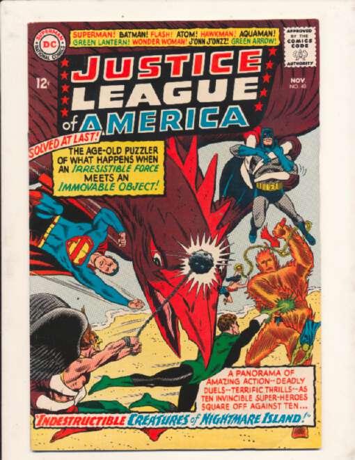 Justice League of America (1960 series) #40, Fine+ (Actual scan)