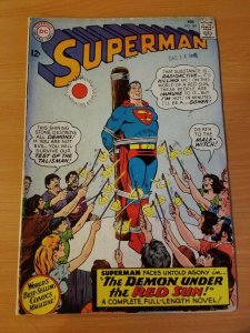 Superman #184 ~ FINE FN ~ (1966, DC Comics)