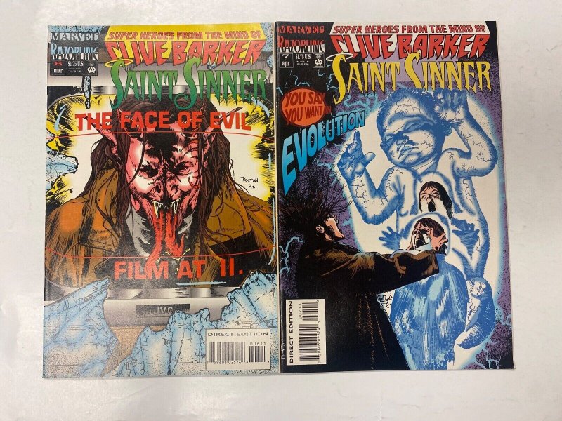 4 Saint Sinner MARVEL comic books #3 4 6 7 31 KM15