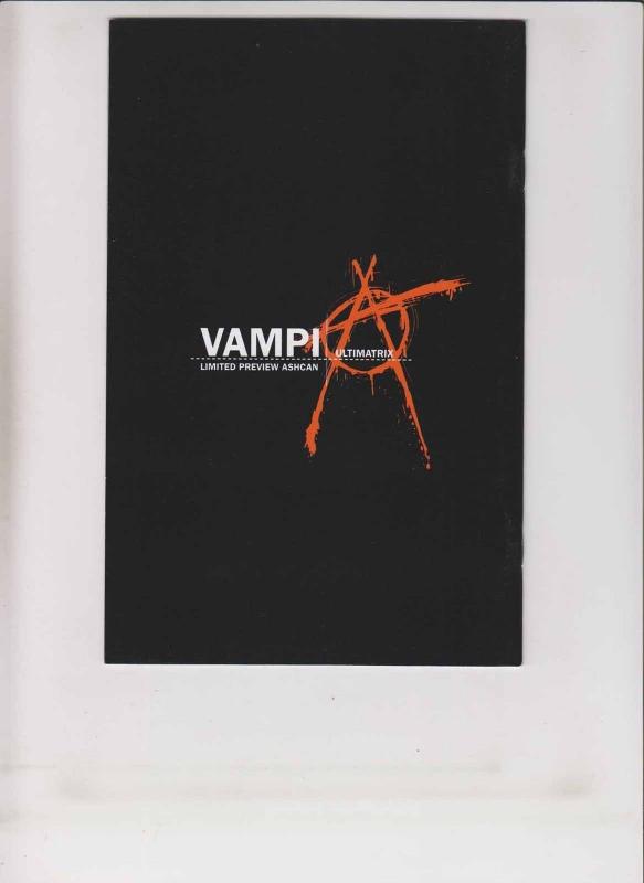 Vampi: Ultimatrix Limited Ashcan #1 VF/NM kevin lau - vampirella - harris 2002