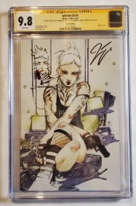 w0rldtr33 #1 Variant SKETCH by Chuma Hill & SIGNED James Tynion CGC 9.8