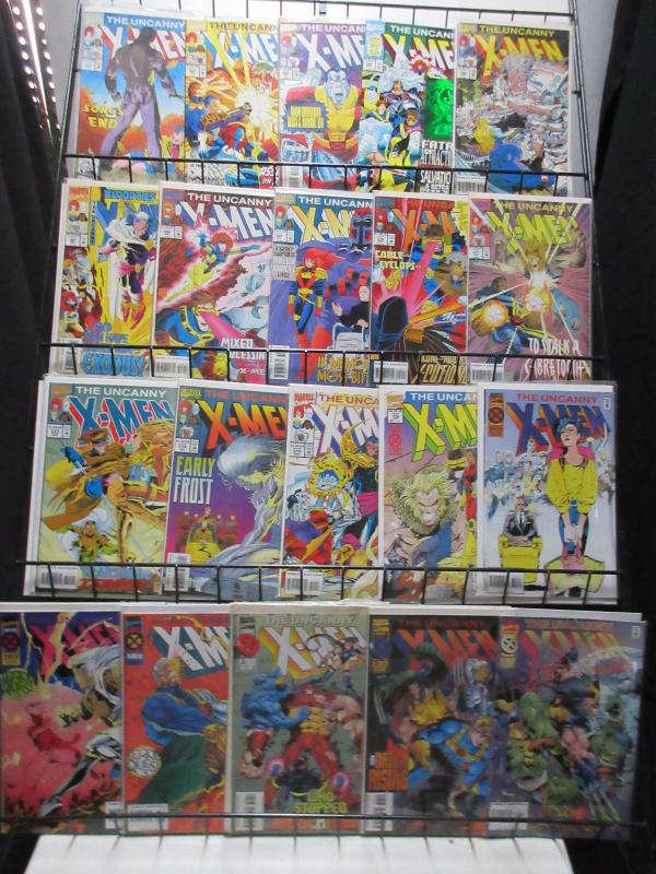 Uncanny X-Men Mini-Library Lot of 107Diff from #151-401 SWB All Your Fav Mutants