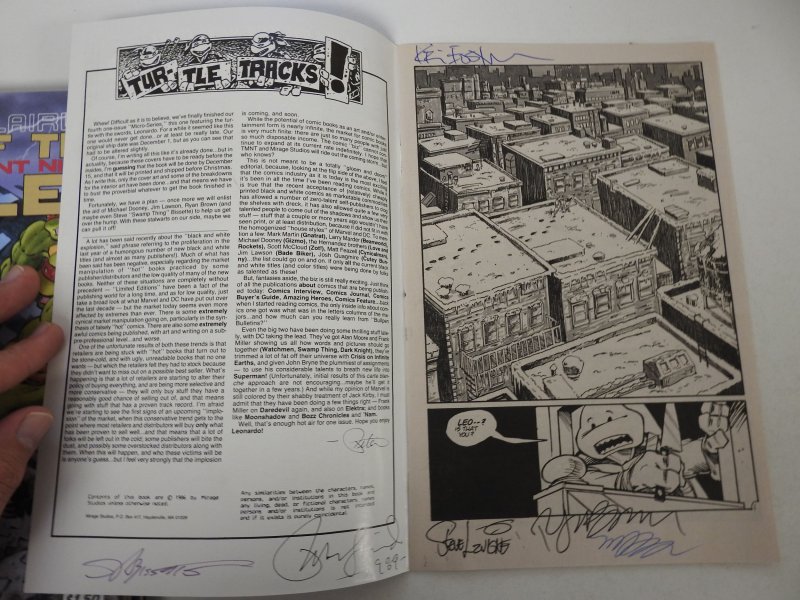 Leonardo (1986) VF+ Condition! Signed no cert