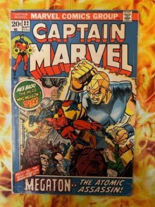 Captain Marvel #28 (1973) - 1st App EON! VF-
