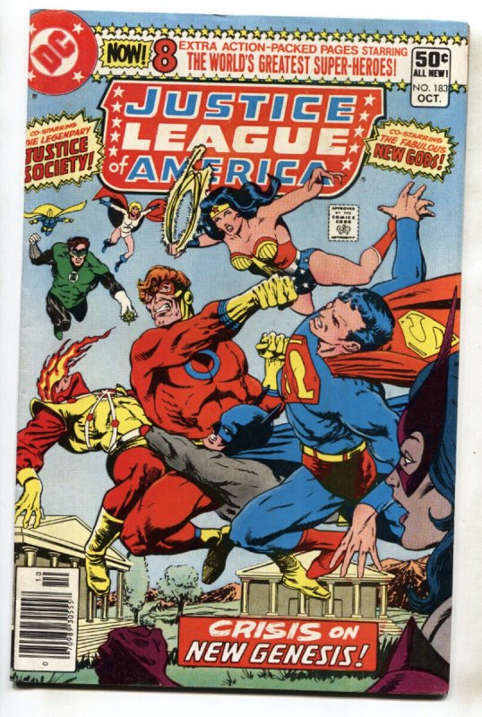 JUSTICE LEAGUE OF AMERICA #183--comic book--DARKSEID--DC