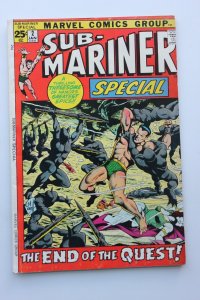 Sub-Mariner Annual #2 (1972) Namor the Sub-Mariner FN