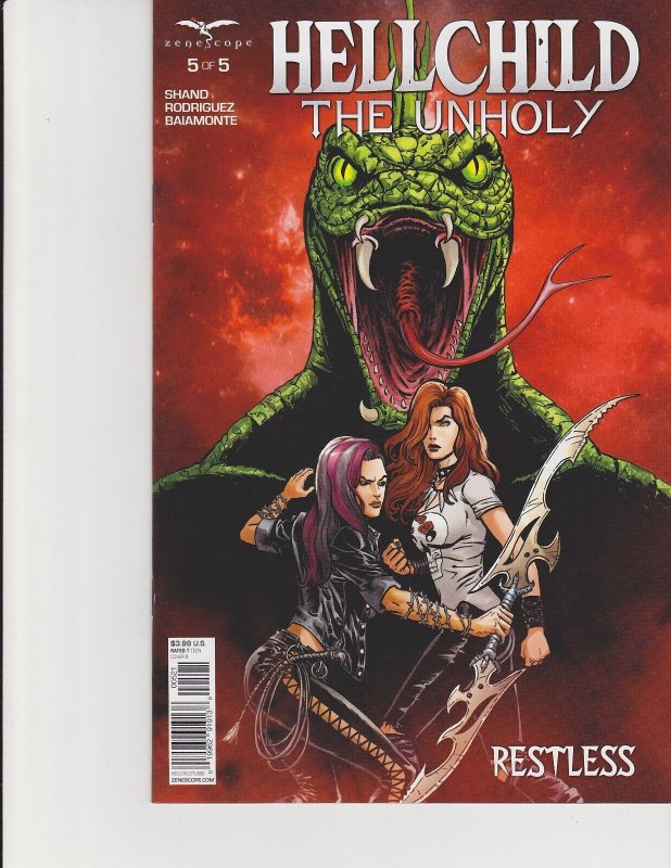 Hellchild The Unholy #5 Cover B Zenescope Comic GFT NM Kivela