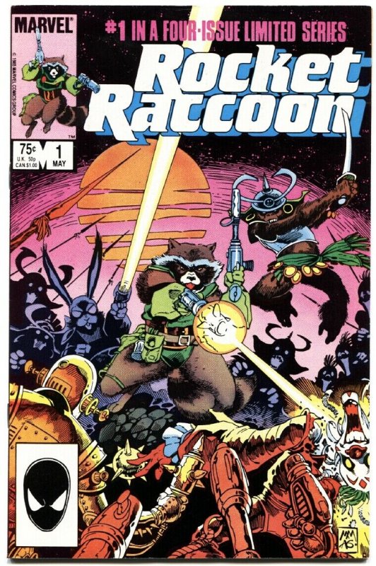 ROCKET RACCOON #1-FIRST ISSUE-MARVEL-KEY-HIGH GRADE-GOTG!