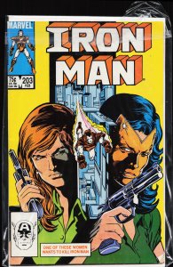 Iron Man #203 (1986) Iron Man