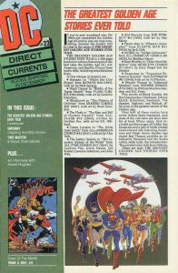 DC Direct Currents #23 VF ; DC | Greatest Golden Age Stories