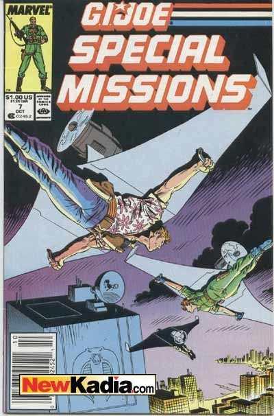 G.I. Joe Special Missions (1986 series) #7, VF+ (Stock photo)