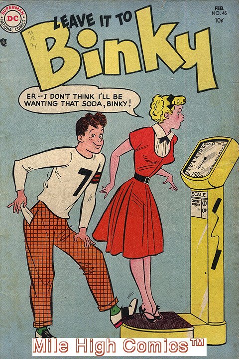 LEAVE IT TO BINKY (1948 Series) #45 Fair Comics Book