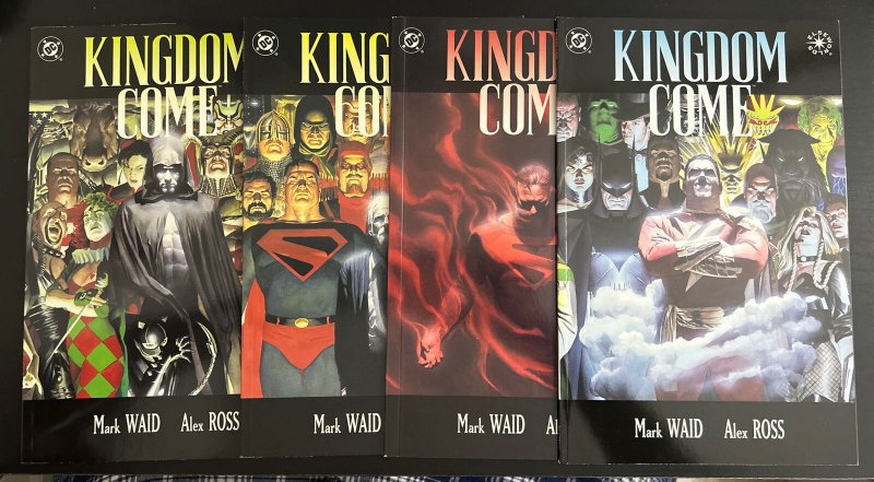 Kingdom Come #1,2,3,4 Complete Set DC Comics 1996
