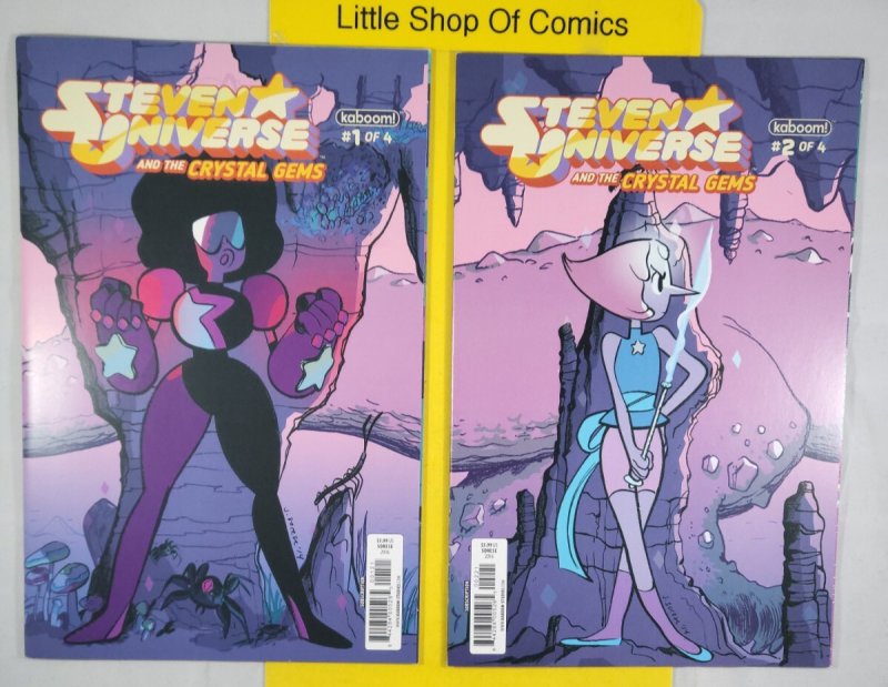 Steven Universe And The Crystal Gems #1 2 3 4 Subscription Variant Set 1-4 2016