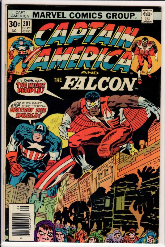 Captain America #201 (1976) 6.0 FN