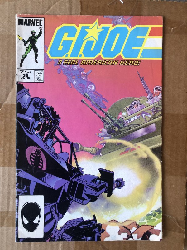 G.I. Joe: A Real American Hero #36 (1985)