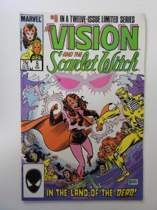 The Vision and the Scarlet Witch #5 Direct Edition (1986) VF- Condition!