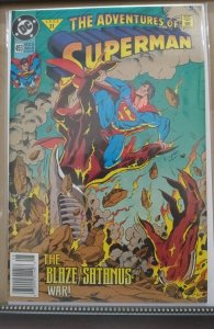 Adventures of Superman #493 Newsstand Edition.  P03 (1992)