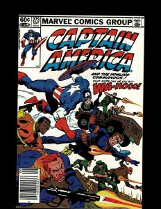 12 Captain America Comics #265 266 267 268 269 270 271 272 273 274 275 276 J411