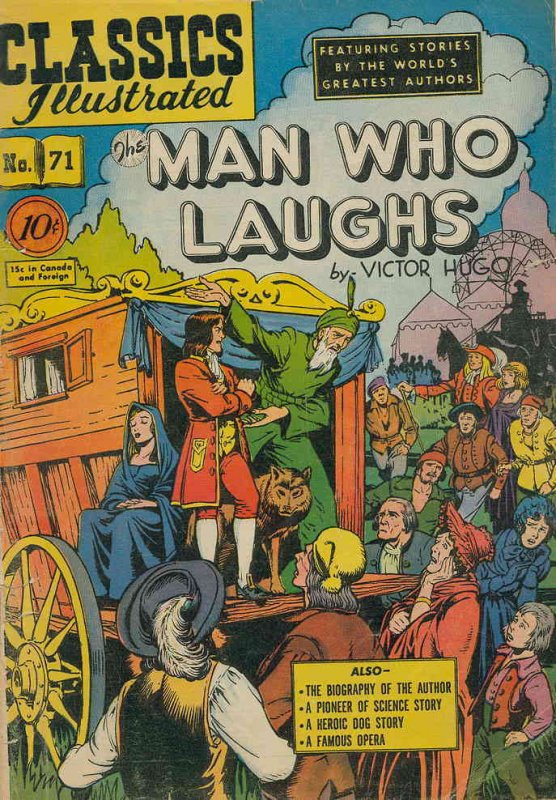 Classics Illustrated (Gilberton) #71 GD ; Gilberton | low grade comic the Man Wh