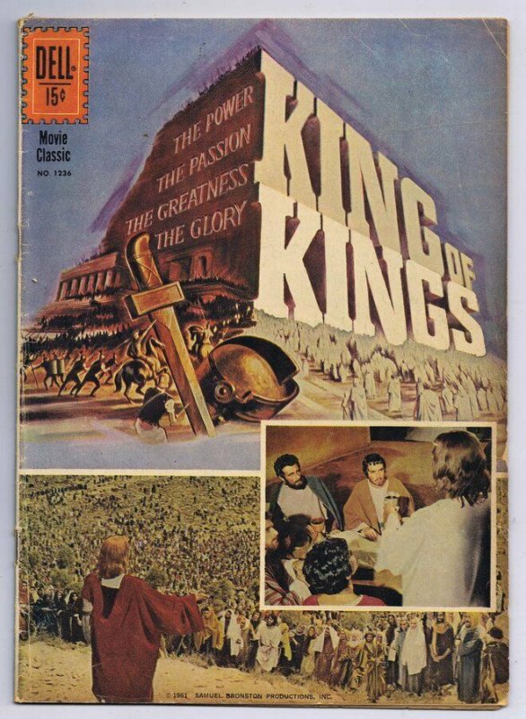 Four Color #1236 King of Kings Movie ORIGINAL Vintage 1961 Dell Comics