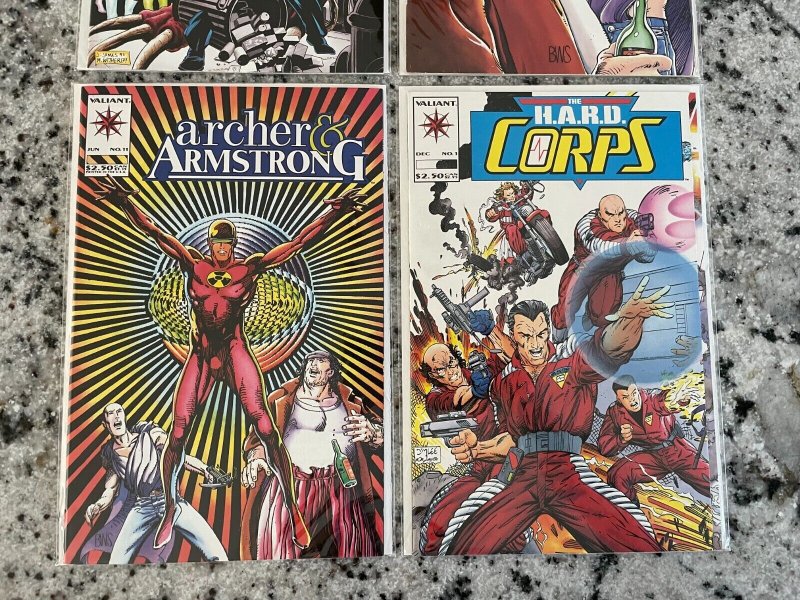 4 Comics Hard Corps # 1 + Archer & Armstrong # 11 12 + Dark Dominion # 1 NM J997