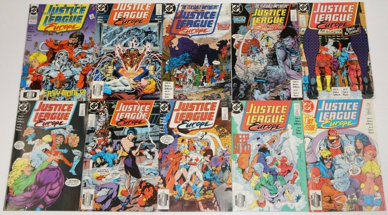 Justice League Europe #1-68 VF/NM complete series + Annual #1-5 - International