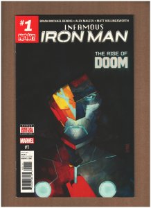 Infamous Iron Man #1 Marvel Comics 2016 DOCTOR DOOM VF/NM 9.0