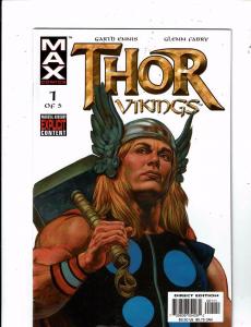 7 Thor Marvel Comics Vikings # 1 2 3 4 5 + Godstorm & Thorion The New Asgods RC5