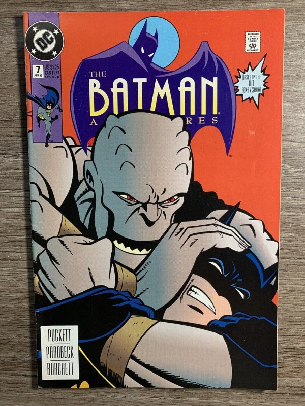 Batman Adventures #7 VF Killer Croc Cover DC Comics C43A 