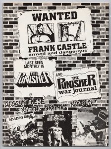 Punisher Magazine #4 (Marvel, 1989) FN