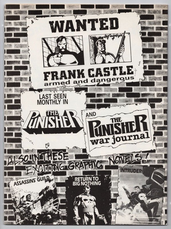 Punisher Magazine #4 (Marvel, 1989) FN