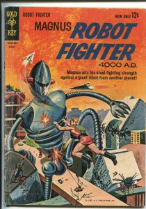 MAGNUS ROBOT FIGHTER #3 1963-GOLD KEY-RUSS MANNING-SCI-FI ART-vg minus