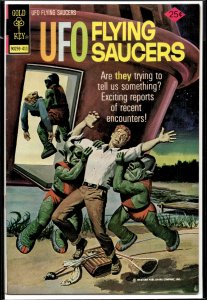 UFO Flying Saucers #4 (1974) UFO Flying Saucers