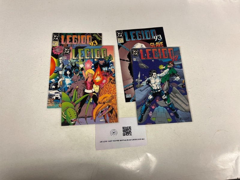 4 Legion 92/93 DC Comics Books #47 48 49 50 Kitson 81 JW19