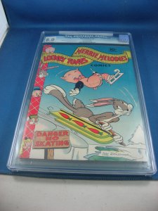 LOONEY TUNES AND MERRIE MELODIES 16 CGC 8.0 DELL 1943 BUGS BUNNY