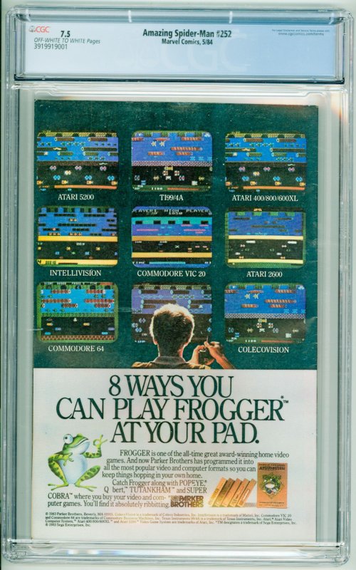 The Amazing Spider-Man #252 (1984) CGC 7.5!