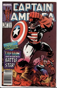 Captain America #349 (1989) Captain America