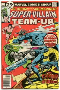 Super Villain Team-Up 7 VFNM 9.0 Marvel 1976 Dr Doom Submariner Fantastic Four